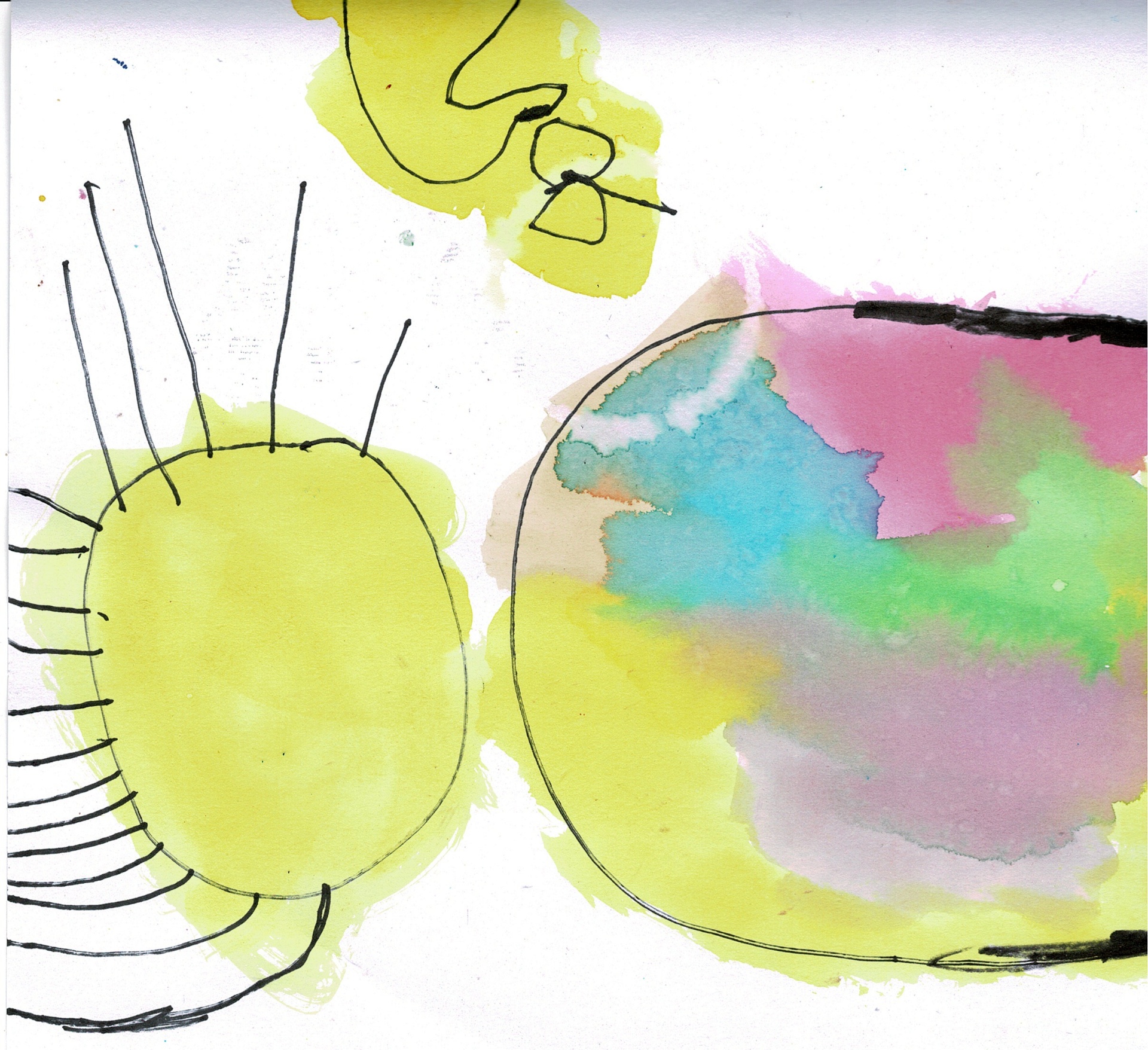 Suns & Watercolour Worlds by TJ Lowe
